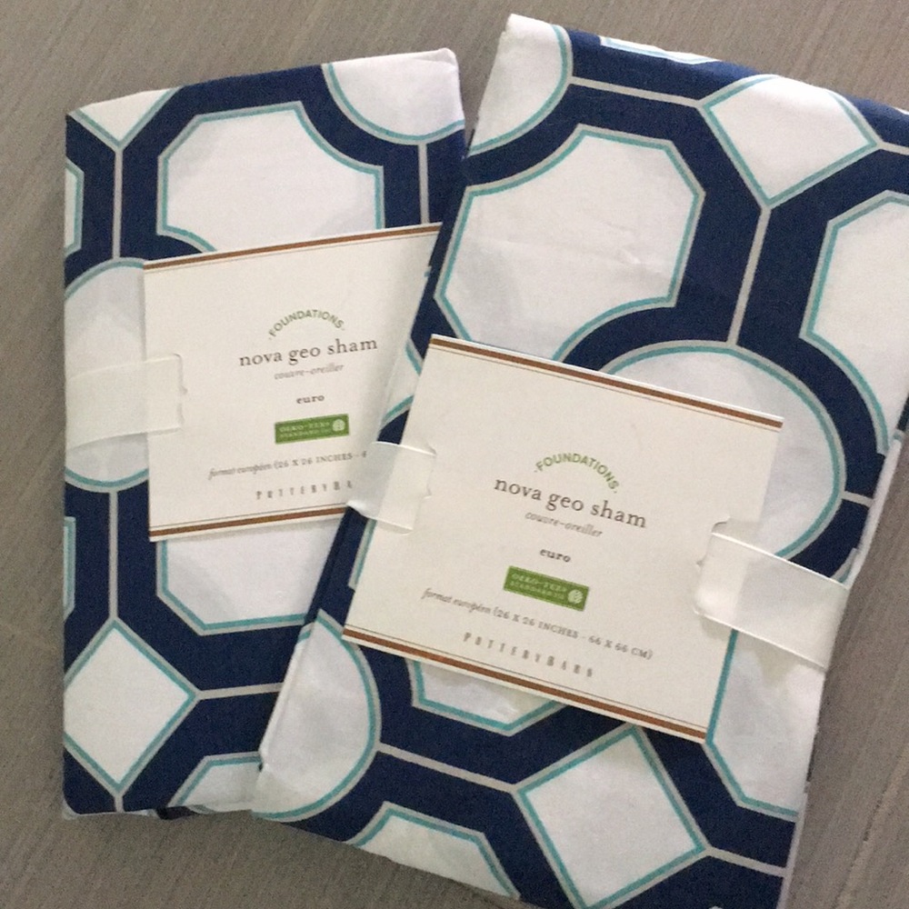 Pottery Barn Euro shams